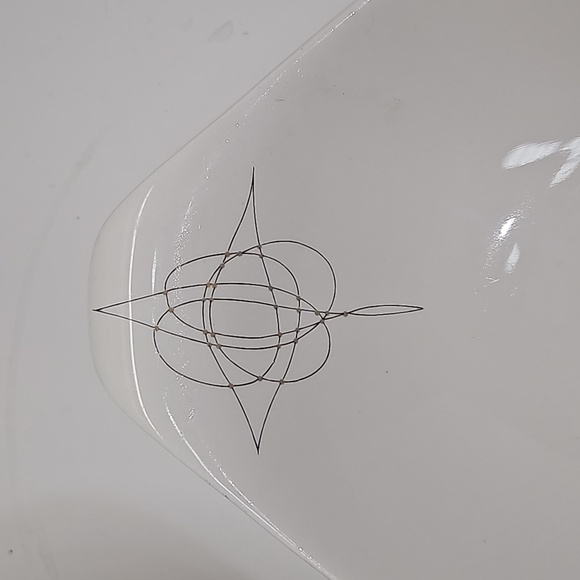 Hallcraft Classic Shape by Eva Zeisel Fantasy Pattern 9 in. Soup Bowl EXCELLENT - Picture 3 of 4